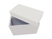 UPC 087547472804 product image for Universal Office Products UNV47280 Index Card Box With 100 Ruled Index Cards, 3