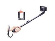 Extendable Handheld Monopod Adapter Self Held Selfie Stick for iPhone 5S 6 6S Plus Android Phones DSLR