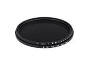 NEW 67mm ND Fader Adjustable ND2 to ND400 Variable Filter for Canon Nikon Camera