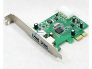 2 Port Super speed USB 3.0 PCI E Express Interface Card for PC computer NEC Chip