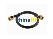 SMA Plug to SMA Plug Cable Assembly 400 Series 1m