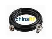 RP TNC Plug to RP TNC Jack Wireless Antenna SLMR195 KSR195 1M 100cm New
