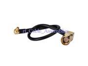 1pcs SMA male plug right angle to MMCX plug male right angle RA pigtail cable RG174 15cm for wireless
