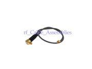 1pcs IPX u.fl to MMCX male plug right angle RA pigtail cable 1.13mm 20cm for Wireless LAN Devices