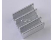 10PCS Heat Sink Silver White 13x13x11mm Heat Sink Aluminum 13*13*11MM CoolingPin