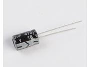 10PCS Radial Electrolytic Capacitor 470UF 16V