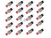 20pcs Red Mini Lockless Momentary ON OFF Push button Switch Precise