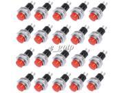 20PCS 10mm Red DS 314 Momentary OFF ON Push Switch