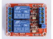 12V 2 Channel Relay Module with Optocoupler H L Level Triger for Arduino Raspber
