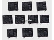 10pcs 12V Relay JZC 32F 012 HS3 4PIN 5A 250VAC for HONGFA Relay Precise