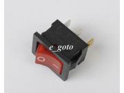 Rocker Switch 3Pin Power supply with tripod with lamp Red 21*15mm