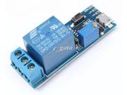 Trigger Delay Relay Module Timer Module Micro USB Power Wide voltage 5 30V