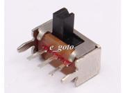 50pcs SK12D07VG3 Right Angle Mini Slide Switch 2 Tap Position 3 SPDT 2.0mm Pitch