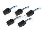5pcs Waterproof integrated automobile relay 12V DC 40A 5PIN AUTO RELAY Socket