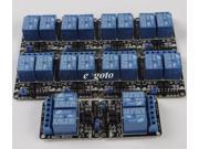 10pcs 5V 2 Channel Relay Module for Arduino PIC ARM DSP AVR Electronic Raspberry