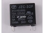 12V Relay JZC 32F 012 HS3 4PIN 5A 250VAC for HONGFA Relay good