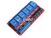 12V 6 Channel Relay Module Low Level Triger Self Lock Relay for Arduino Raspberr