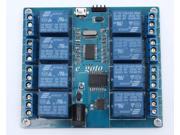 8 channel MICRO USB RELAY MODULE upper computer 5V 10A ICSE014A Precise