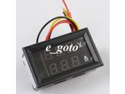 DC 4.5 30V 0 100A Dual LED Digital Volt meter Ammeter Voltage