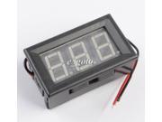 DC 3.2 30V Blue LED Panel Meter Digital Voltmeter with box