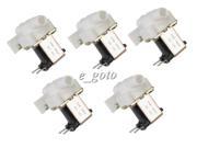 5pcs Plastic Electric small appliances Solenoid Valve Normally Closed 12V DC