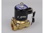 3 4 Electric Air Gas Water Solenoid Valve Normally Closed 24 VOLT DC