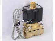 1 4 Electric Water Gas Oil Solenoid Valve Normally open 12 VOLT DC