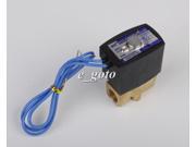 Miniature pneumatic solenoid valve 2 way normally closed 1 4 12V DC 180?