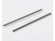 10PCS 1x40 Pin 2.0mm Male Single Row Right Angle Pin Header Strip