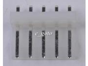 30pcs CH3.96 5P Connector Pin Header 3.96mm Plastic base Metal Pin good