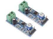 2pcs LM386 Audio Amplifier Module Board 5V 12V Adjustable Resistance for Arduino