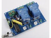 Interlocking Type 12V 2 Channel Wireless Remote controller Kit for Arduino good