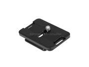 DP60 Aluminum Quick Release Plate 1 4 Screw for Canon Nikon Pentax Sony