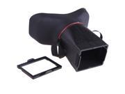 Black CN 278 c550D LCD Screen Viewfinder Magnifier for Canon 550D DSLR Camera