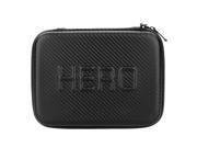 Carrying Case Box Bag Twill PU for GoPro Hero 4 3 3 2 1 Camera Strap Zipper M