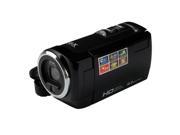 HDV 107 Digital Video Camcorder Camera HD 720P 16MP DVR 2.7 LCD 16x ZOOM Black
