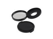 52mm CPL Circular Polarizer Lens Filter Adapter Protective Cap for Gopro 3 3