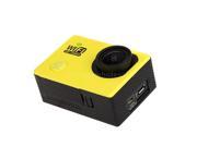SJ6000 1080P HD Wifi DV Waterproof Sports Action Cameras Camcorder Helmet Yellow