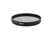 58mm UV CPL FLD Filter 3 Pieces Kit with Case for Canon Nikon Sony DSLR Camera