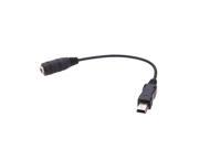NEW USB to 3.5mm Mic Microphone Adapter Cable Cord for Gopro HD Hero 4 3 3 2 1