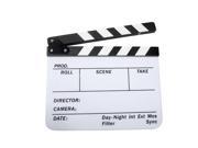 Mini Acrylic Clapboard Dry Erase Director TV Film Movie Clapper Board Slate NEW