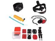 8 in 1 Curved Base Mount Head Strap Hand Grip Wrist Band for Gopro Hero 3 NEW