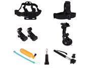 7 in 1 Accessories Set Kit Chest Head Strap Monopod Mount for Gopro Hero