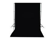 10 x 12 Black Screen Muslin Cotton Background Backdrop Photography Photo Studio