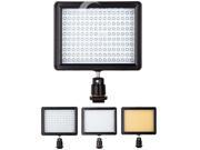 160 LED Video Light 12W 1280LM Dimmable for Canon Nikon DSLR Camera Camcorder