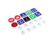 Updated 10pcs Smart NFC Tags Sticker for Samsung Galaxy S5 S4 Note 3 Nokia Lumia