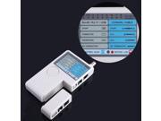 Test 4 Types of Cables RJ 45 RJ 11 USB and BNC Tester Meter Tool