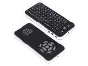 iPazzPort Mini 2.4GHz Wireless Fly Air Mouse Keyboard with IR Remote