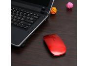 Top Selling 2.4G Wireless Optical Mouse W USB Receiver for PC Laptop Desktop Red