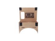 DIY Google Cardboard Virtual Reality VR Mobile Phone 3D Viewing Glasses for 4.5